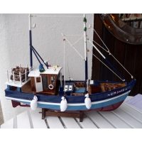 Maquette bois Bateau de Pêche Palamos jeux et jouets Royan Ikaipaka