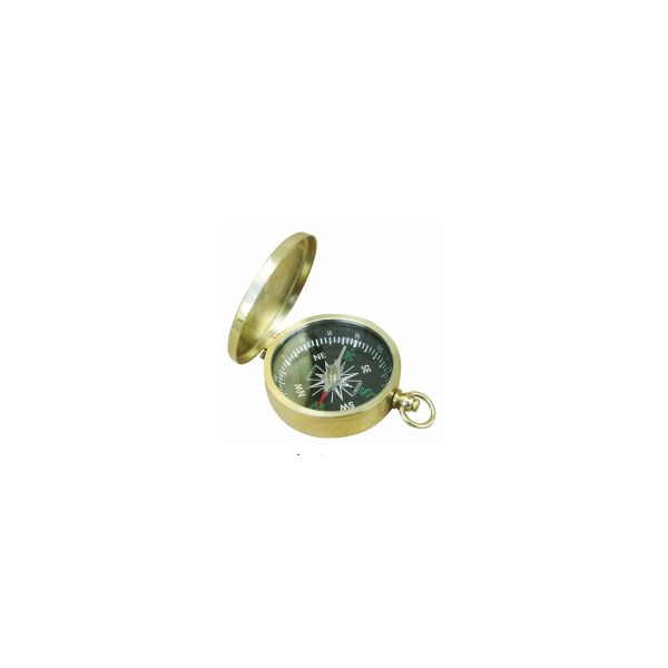 Boussole De Poche Étanche, Laiton Boussole De Montre, Boussole de Poche,  Boussole de Plein Air, Poche Portable Extérieure en Laiton Boussole,  Boussole