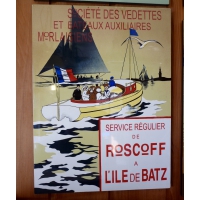 LAQUE SUR BOIS ROCOFF ILE DE BATZ