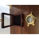 Boussole  tortue en coffret vitrine