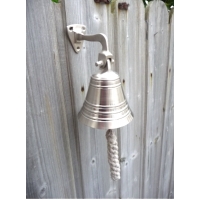 CLOCHE CHROMEE 10CM INTERIEURE EXTERIEURE