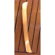 maquette de canoe bois vernis