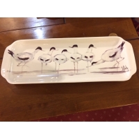 PLAT A CAKE OISEAUX AVOCETTE