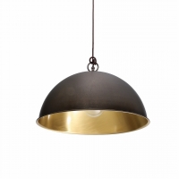 lustre laiton noir mat  Moretti Luce