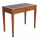 Meuble bureau 2 tiroirs marine longueur 90 cm