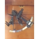 Sextant de marine français ancien de chez Poitevin