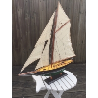 MAQUETTE DE PEN DUICK 68 CM BOIS PEINT