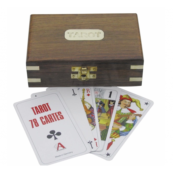 Jeu de Tarot Coffret en Bois Précieux - Bois&Poterie