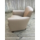 Fauteuil club  Benodet cuir gris magasin Marie-Galante-Benodet