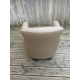 Fauteuil club  Benodet cuir gris magasin Marie-Galante-Benodet