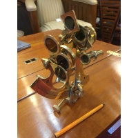 Sextant de marine et coffret
