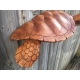 Belle sculpture murale de tortue marine