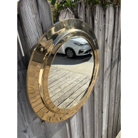 miroir hublot laiton 50 cm fixe 