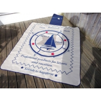 TAPIS DE PLAGE DECO MARINE 